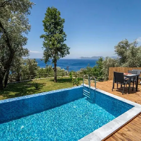 Private Pool With Garden For 2 People In Fethiye, Faralya - Awz 228 Willa *