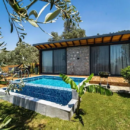 Private Pool With Garden For 2 People In Fethiye, Faralya - Awz 228 Willa