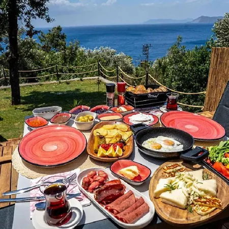 Private Pool With Garden For 2 People In Fethiye, Faralya - Awz 228 Willa *